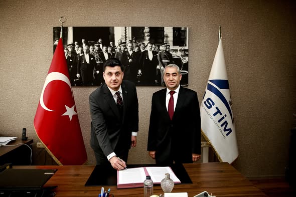 ADÜ Rektörü ve OSB Yönetimi Toplantı Salonunda